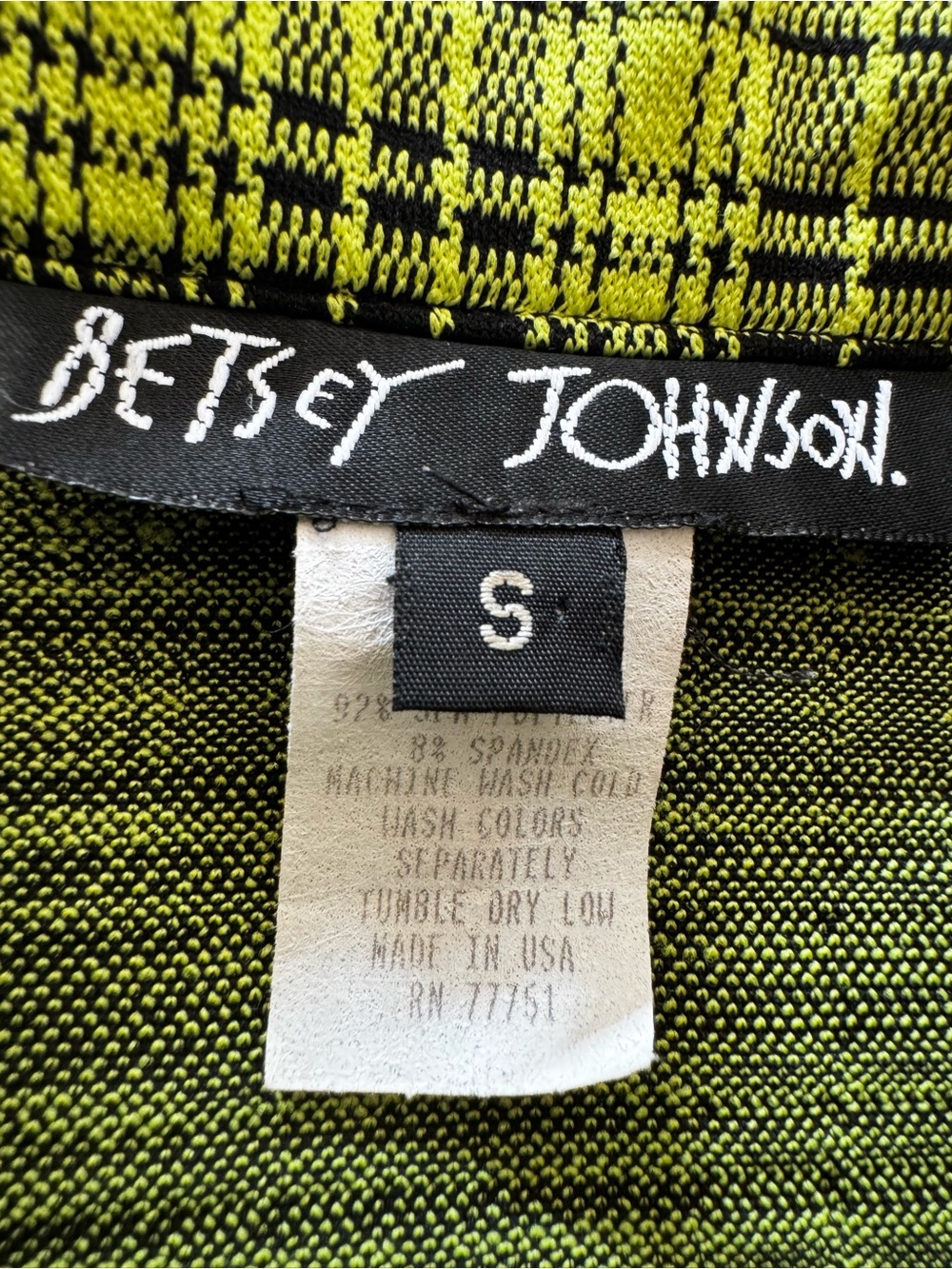 Goth mall core 90s Betsey Johnson dress - Picture 3 of 4